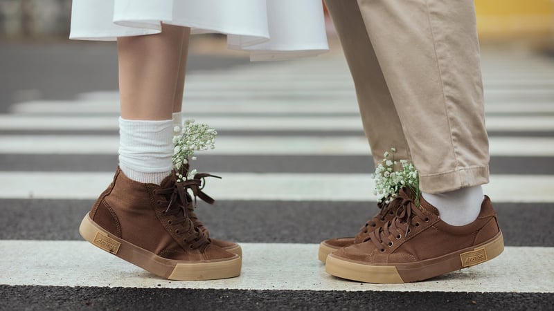 Couple making memories